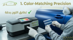 رش بوية السيارات بالرياض مع تطابق اللون بدقة